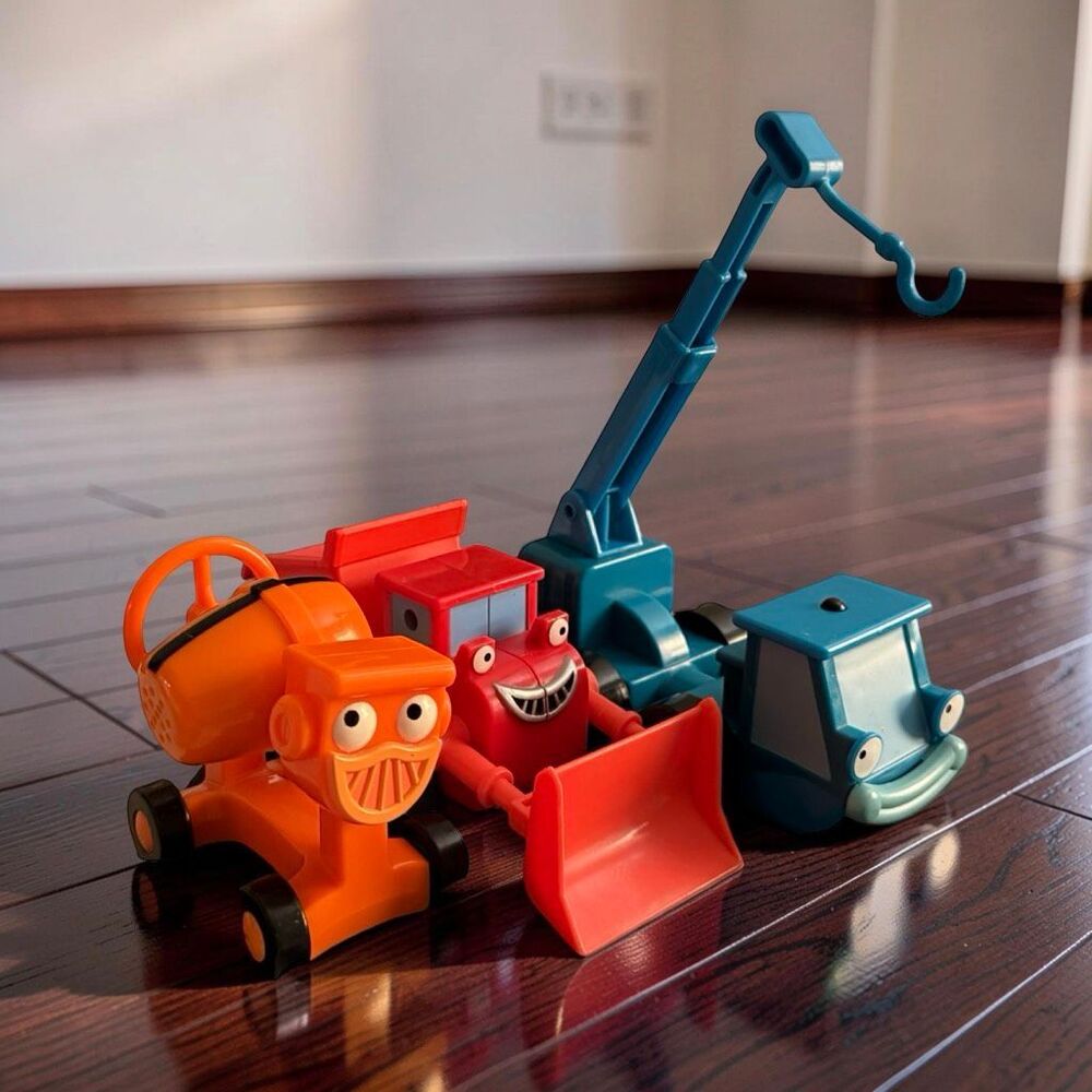 2004 Bob the Builder Bob The Builder Muck Lofty & Dizzy Sounds Talking Toys A62 - Picture 2 of 10